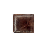 Premium Cow Leather Bifold Wallet – Vintage Tan